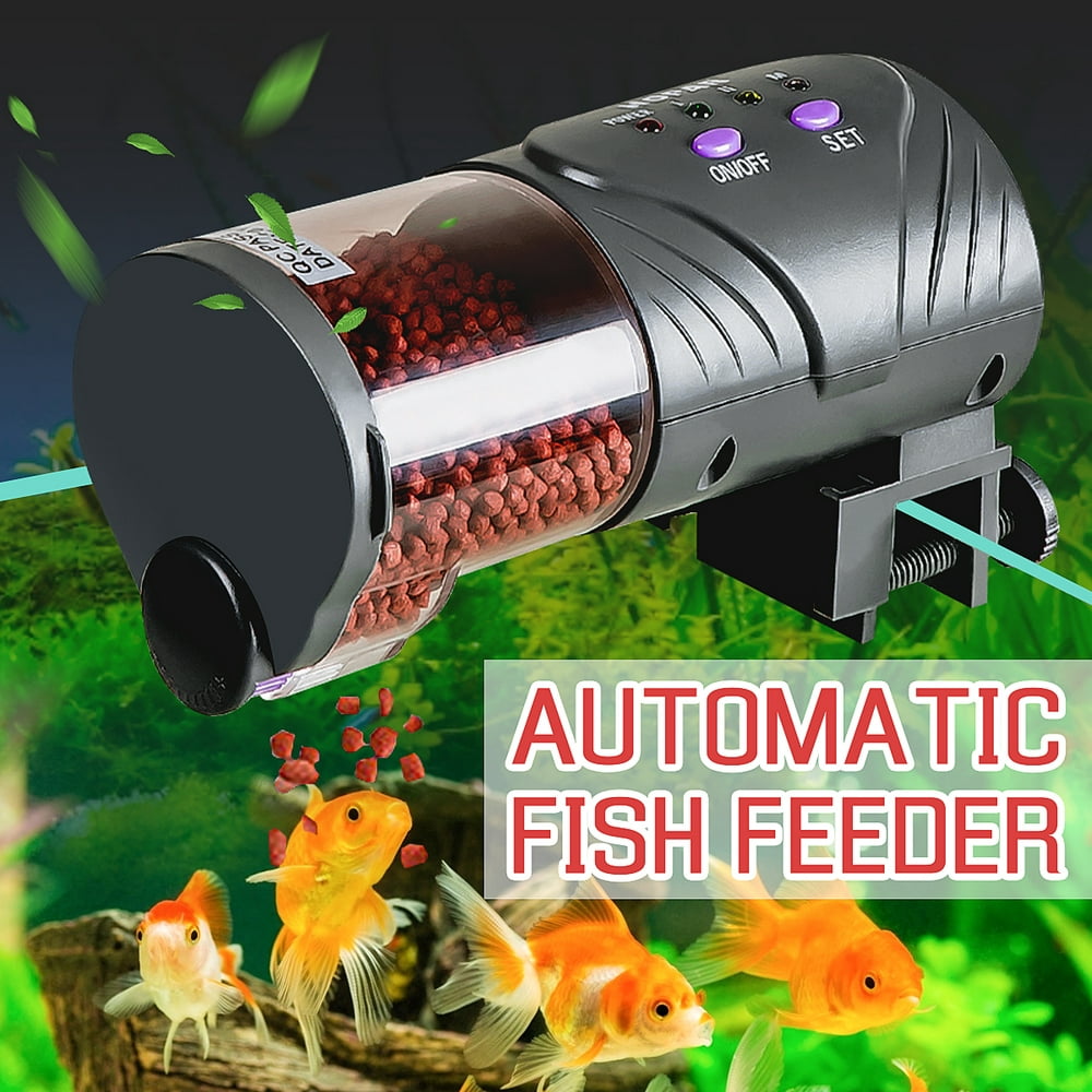 Portable Digital 1.5V Aquarium Auto Electric Fish Food