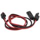 thumbnail image 3 of Solar Panel Wiring, 30A 600V Weatherproof Self Extinguishing Flame Retardant 2.5mm² 1m Solar Panel Extension Cable With SH30 Connector For Outdoor For Garden ANGGREK Solar Panel Extension Cable, 3 of 8