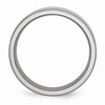 thumbnail image 3 of Titanium Beveled Edge 8mm Brushed and Polished Band, 3 of 8
