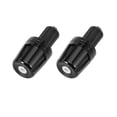 thumbnail image 1 of Unique Bargains Pair Universal 17mm Aluminum Alloy Hand Grips Handlebar End Caps Plug Bar End Replacement for Motorcycle, 1 of 7