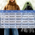 thumbnail image 3 of Yangnuo Womens Fashion Warm Puffer Jackets 2025 Fall Winter Women's Solid Color Zippered Stand-Up Collar Parkas Double Pocket Long Sleeve Hoodless Casual Outwear, 3 of 5