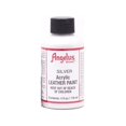 thumbnail image 1 of Pintura acrílica para cuero Angelus, color plateado, 118 ml, a base de agua, 1 of 2