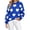 Blue, variant on Womens Cute Heart Sweater Love Print Knitted Top Casual Loose Crewneck Long Sleeve Fall Winter Sweaters Pullover (XL, Gray)