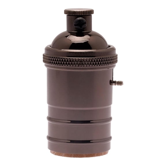 Soquet Con Switch Lamper Metal Cafe 7X3.4 Cm