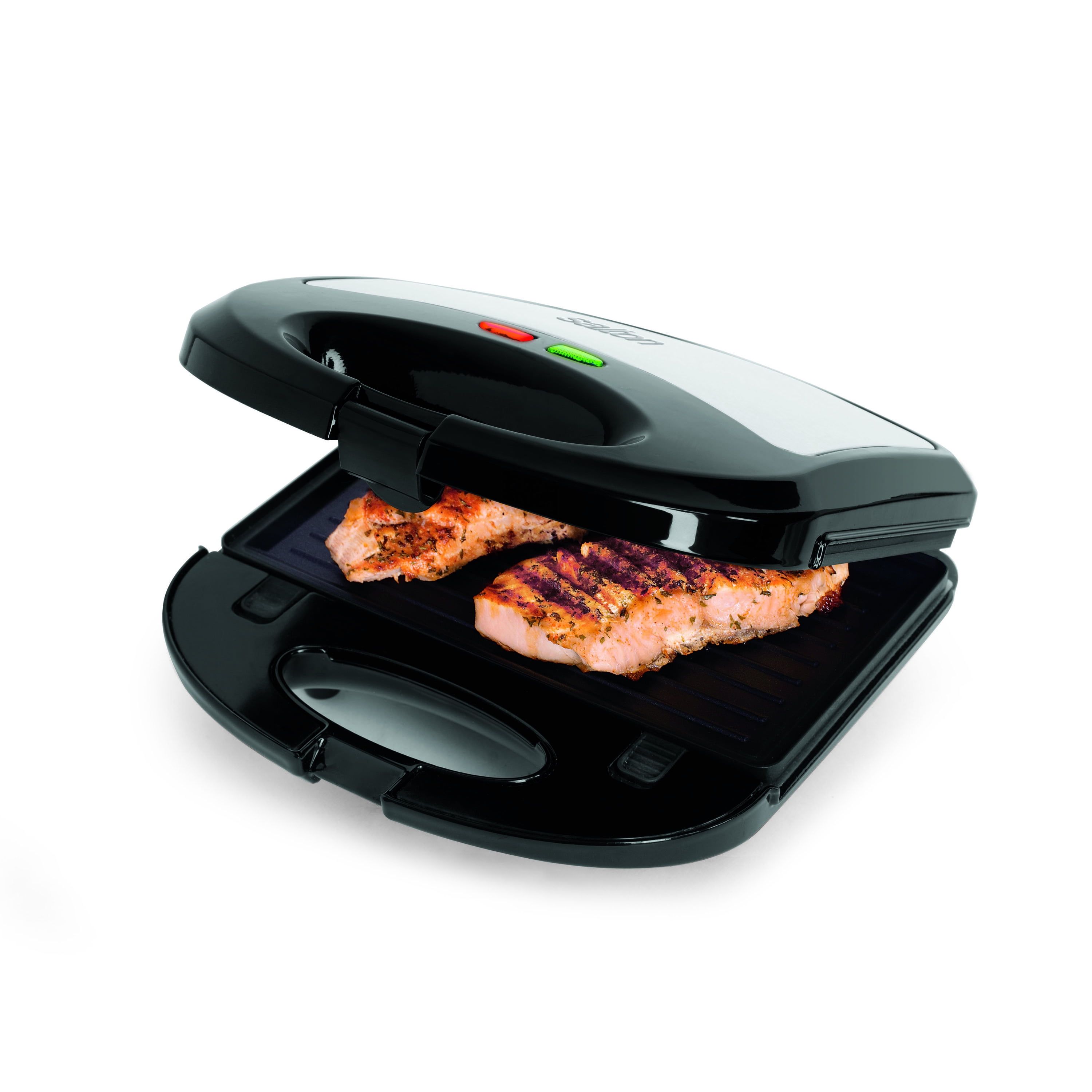 Salton 3 in 1 Grill, Sandwich, Waffle Maker, SM1543, Black Walmart