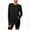 Black, variant on Zylanna Women's Crew Neck Long Sleeve Tunic Tops, Loose Fall Soft Breathable Thumb Hole Casual Workout Shirts for Daily Athletic Outdoor Wear Blue