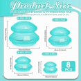 thumbnail image 3 of 8 Pcs 4 Sizes Cupping Therapy Set With Satin Bag Silicone Massage Cups Professional Cupping Therapy Vacuum Cup For Cellulite Joint Pain Muscle Pain(, 3 of 5
