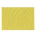 thumbnail image 1 of Zebra Print Cutting Board, Zebra Skin Wild Animal Print Pattern with Vivid Colors Art Print, Decorative Tempered Glass Cutting and Serving Board, Large Size, Yellow and Mustard, by Ambesonne, 1 of 1