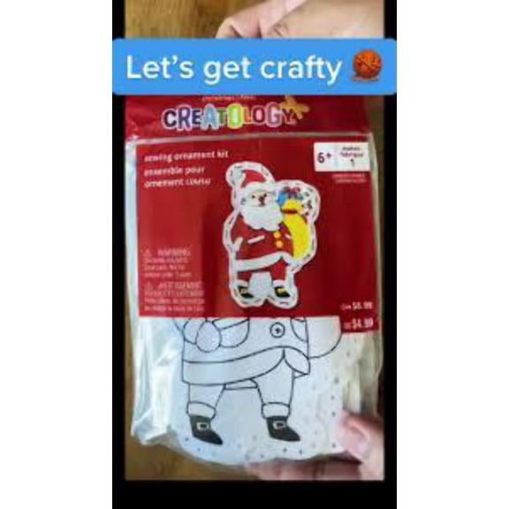 Creatology sewing santa claus kit