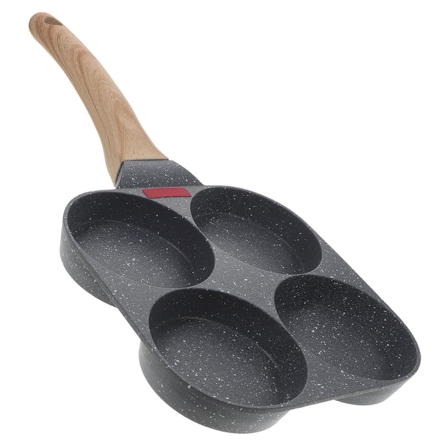 Greenadscape 1Pack Four Hole Pancake Pan For Cooking Eggs And Mini Pancakes