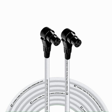 Coluber Cable - Right Angle XLR Female to Right Angle XLR Cable Female