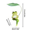 thumbnail image 3 of Décoration de Bassin de Jardin Grenouille Figurine de Jardin Grenouille en Résine Décoration de Bassin de Lecture Grenouille Décoration de Jardin Extérieur, 3 of 8