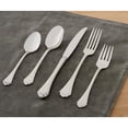 thumbnail image 4 of Oneida Marquette 5-Piece Mirror 18/8 Stainless Steel Flatware Set, 4 of 7