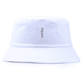 thumbnail image 2 of Lan Yin, gorro de lavabo con cabeza de robot cuadrado japonés, protector solar para exteriores, gorro de pescador, 2 of 6