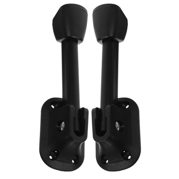 Phenofice 2Pcs Foldable Black Table Legs Versatile Use for Dining Tables Office Desks Cabinets