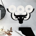 thumbnail image 3 of Papel Higiénico De Pared Decorativo Soporte De Papel Higiénico De Hierro Animal Montado En La Pared Para Sala De Estar Baño Hotel Guardurnaity HA041643-04, 3 of 6