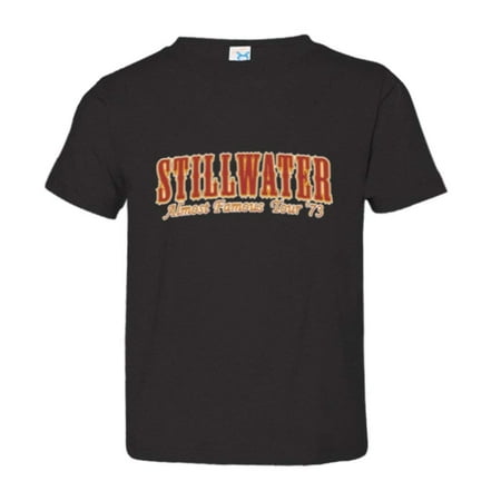 

PleaseMeTees™ Toddler Stillwater Almost Famous Tour Name Logo HQ Tee