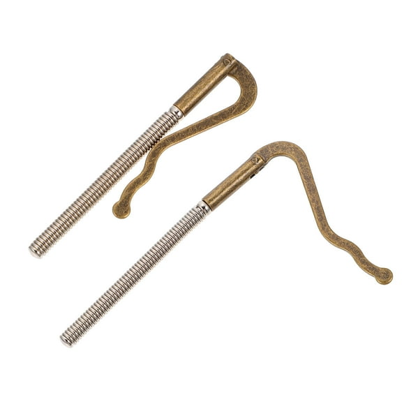 PENIKOKO 2Pcs Wallet Cash Clips Metal Spring Credit Holders for Protecting Checks Durable Multi Color