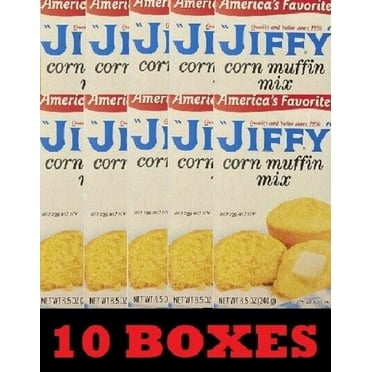 10x Jiffy Corn Muffin Mix 8.5 Oz Baking Cornbread Muffin 10 count 10 BOXES BULK