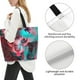 thumbnail image 3 of Balery Psychedelic Hairless Cat Bolsa Tote Estilo Estético con Cremalleras, Bolsa de Hombro, Bolsa de Compras Grande y Plegable, 3 of 8