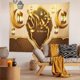 thumbnail image 1 of Decoración de Ramadán de 150x200cm, tapiz colgante de pared, Luna, estrella, decoración de Eid Mubarak, suministros festivos de decoración de Ramadán Kareem feliz, 1 of 4