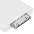 thumbnail image 3 of Wireless Bluetooth 30 Pin Sound Dock Adapter Receiver Stereo Audio Transmitter Dongle for iPod Speaker System White 10 inches / 25.4 cm, 3 of 9