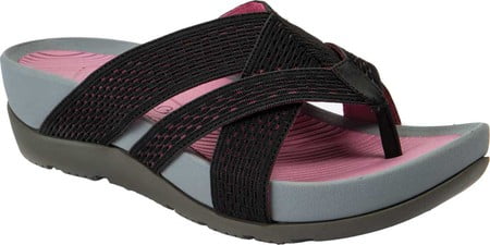 thong bare traps sandals