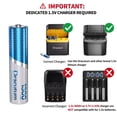 thumbnail image 2 of Pilas AAA recargables Dracutum 1300 mWh 1,5 V, paquete de 8, 2 of 7