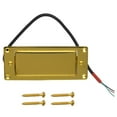thumbnail image 3 of Runquan Electric Guitar Pickup Lightweight Music Instrument Parts Small Pickup Accs Golden, 3 of 8
