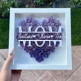 thumbnail image 4 of YAOMOBB Floral Shadow Box Frame Eye catching Flower Shadow Box Exquisite Print Mothers Day Gift Home Decor, 4 of 7