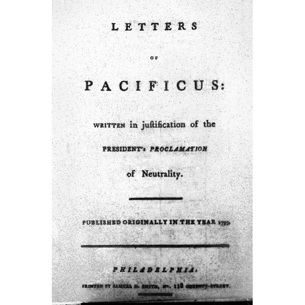 Pacificus-helvidius debates picture