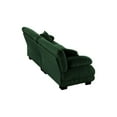 thumbnail image 4 of Cloud Couch 2 Seater Sofa for Living Room, Chenille 2 - Seat sofa with 2 Lumbar pillows and 2 throw pillows,Chenille Green, 4 of 8