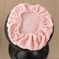 thumbnail image 4 of Gumesh 1-Pack Stool Covers Round, Elastic Bar Stool Covers Washable Stool Cushion Slipcover Stretchy Bar Chair Seat Cover for 12-14 Inch Chair, Pink, 4 of 6