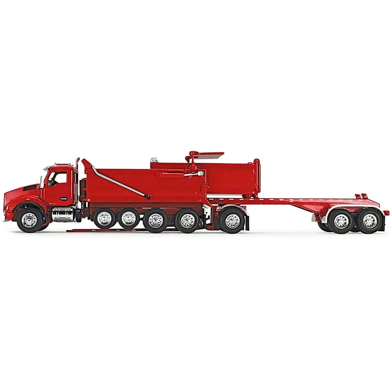 Kenworth T880 Quad-Axle Dump Truck and Rogue Transfer Tandem Kenworth T880 Quad-Axle Dump Truck and Rogue Transfer Tandem