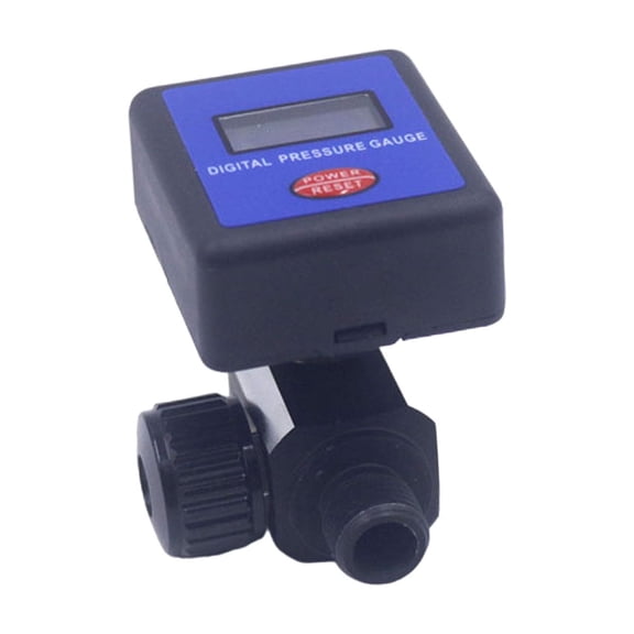 Digital Pressure Gauge, 1/4NPT Accurate Regulator with DigitalGauge, Up to 145PSI, Paint Guns Air Pressure Regulator