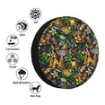 thumbnail image 4 of Gukieu Hawaiian Culture Symbols Print Car Tire Cover, Adjustable Waterproof and Dustproof Tire Protection Cover, Suitable for SUV, Truck, Van-17 inch, 4 of 6