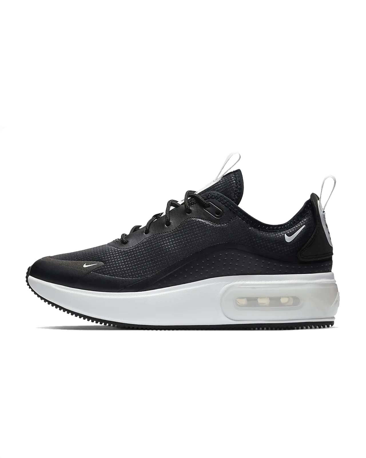 Ausencia la carretera testigo Nike Women's Air Max Dia Running Shoes (Black/Summit White, 8) - Walmart.com