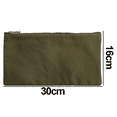 thumbnail image 2 of Canvas Pencil Case / Pencil Bag / Pencil Pouch, Rugged and Durable, Water Resistant, 2 of 5