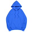thumbnail image 4 of DHFJKG Hoodies For Women Side Slit Long Sleeve Sweatshirt Fall Drawstring Solid Color Pullover Tops With Pocket, 4 of 4