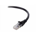 thumbnail image 1 of Belkin 10G - Patch cable - RJ-45 (M) to RJ-45 (M) - 14 ft - CAT 6a - molded, snagless, stranded - black, 1 of 1