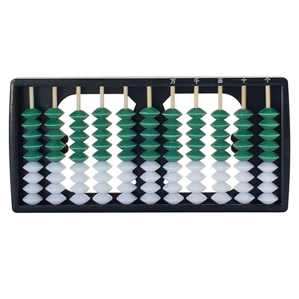 Kids Counting Bead Chinese Abacus Educational Frame Children Maths Aids Toy G 