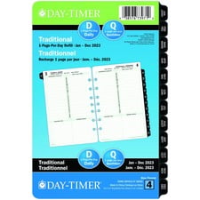 Day-Timer DTM685022301 Planificateur Recharge