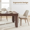 thumbnail image 2 of Farmhouse Dining Table for 6-8 People, 70.87" Long Wooden Kitchen Table, Rustic Rectangle Dining Room Table with Strong Legs, 2 of 7