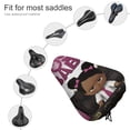 thumbnail image 3 of El Bebé Jefazo: Niña África Funda de Asiento de Bicicleta Impermeable, Cojín Elástico Suave, Protector contra Lluvia, Polvo y UV, 3 of 6