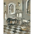 thumbnail image 2 of Vassileva, Silvia 26x32 Black Ornate Wood Framed with Double Matting Museum Art Print Titled - French Bath IV, 2 of 4