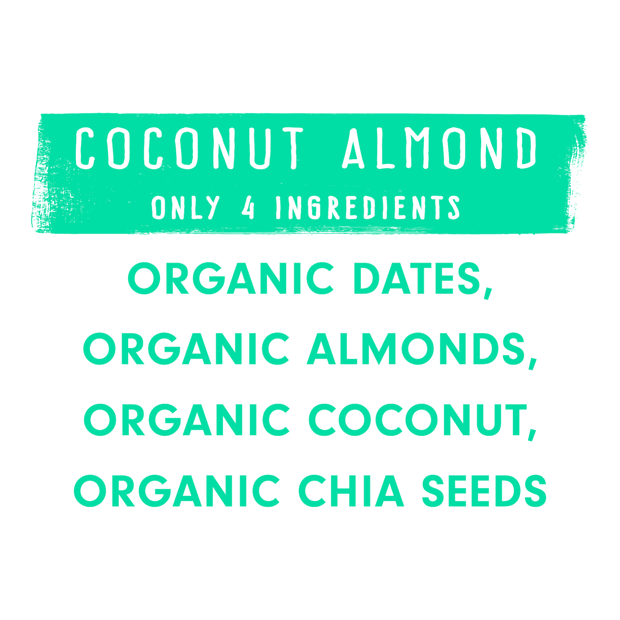 Organic Coconut Fruit & Nut Bar, Jonesbar, Certified Organic & Kosher, Gluten Free, Vegan, 12 Count (Pack of 1)
