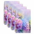 thumbnail image 2 of Pink Purple Floral Kitchen Towels Set of 4, Spring Hydrangea Flower Fantasy Botanical Absorbent Dish Towels for Kitchen, Microfiber Hand Towel, Quick Drying Tea Towel for Cleaning Dishcloths, 2 of 7