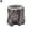 Grey, variant on pulto Outdoor Fire Tables Table Fire Pit Desktop Fire Pit Portable Mini Desk Top Fire Pits, Portable Mini Table Top Firepit Indoor/Outdoor, Creative Dective Heating Stove