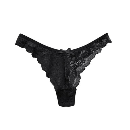 Upioiwer Thongs Bragas Para Mujer Women Sexy Lace Patchwork Panties Women Lingerie Comfort Thong Underwear Women Cotton Underwear Shapewear For Women Tummy Control Lace No Muffin Top Panties For