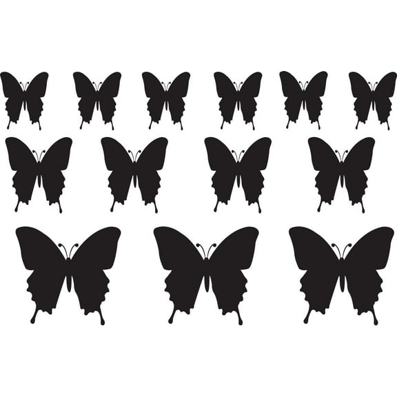 Butterfly Sheet' - Saying Vinyl Wall Decal Quote Art - Craft Room Sticker - 20"x14" [Y2]